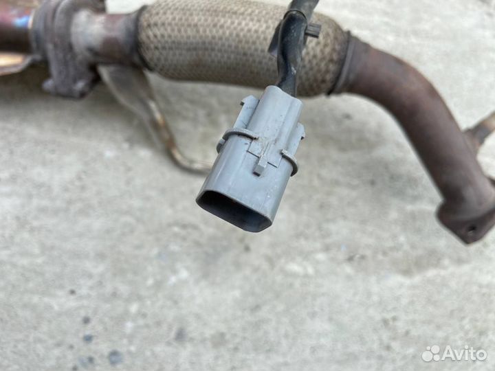 Выхлопная система Киа Рио 3 рестайлинг, хэтчбек