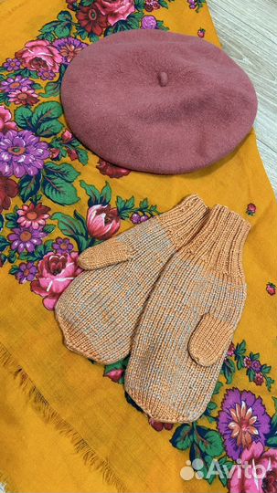 Шарфы платки шапки