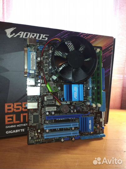 Комплект 775 asus