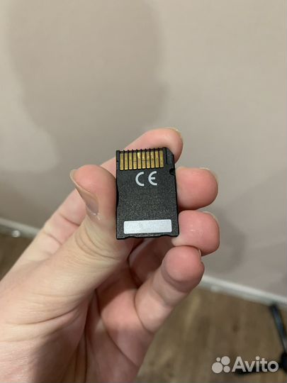 Карта памяти 16 gb sony memory stick pro