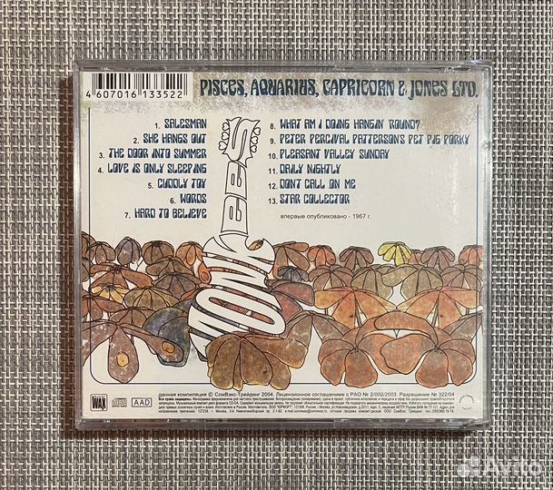 The Monkees-Pisces, Aquarius, Capricorn & Jones CD