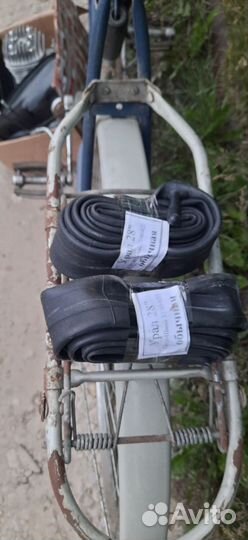 Велосипед Урал с мотором Д80