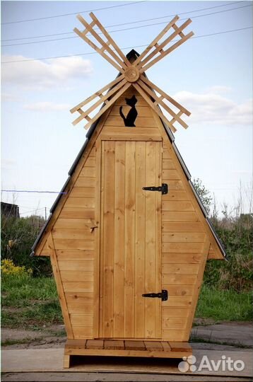 Уличный туалет с установкой HAT111