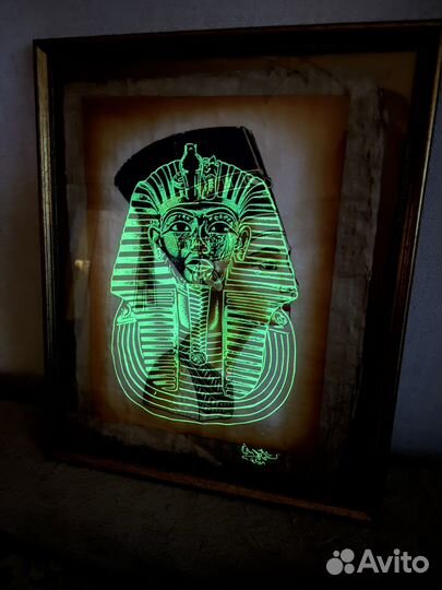 Картина из Египта на папирусе