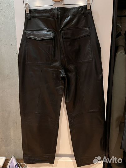 Брюки женские из кожи Zara srpls