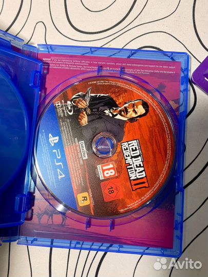 RDR 2 ps4 диск