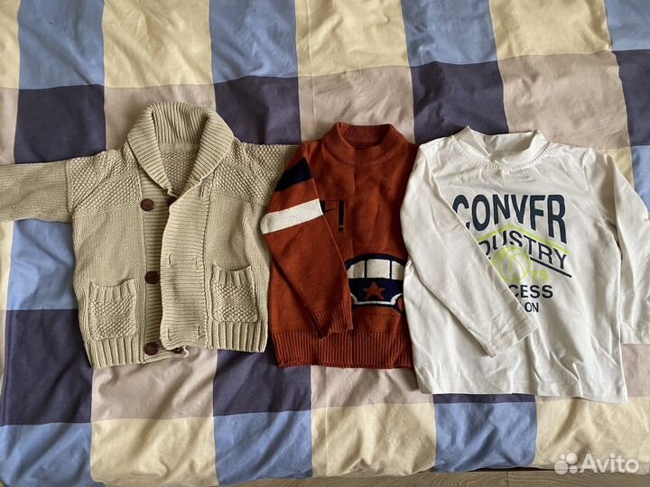 Вещи для мальчика от 6 мес до 3 лет
