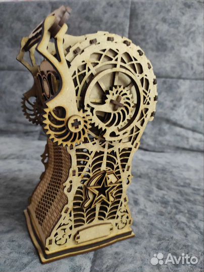 Копилка СССР деревянная