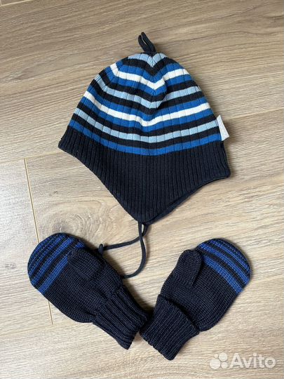 Шапка Kerry 44-46р + Варежки Kerry