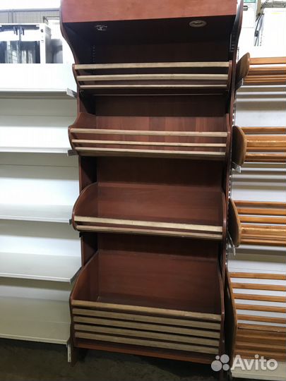 Стеллаж хлебный 4 полки 245/105/50