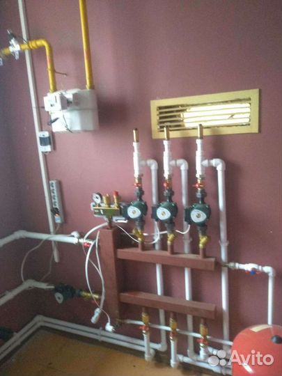 Монтаж отопления, водоснабжения, водоотведения