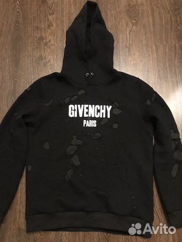 Givenchy distressed hoodie sale