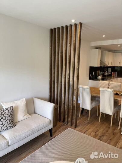 Перегородка реечная поворотная