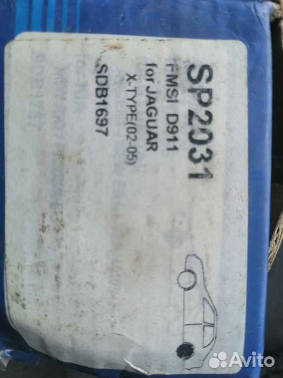 Тормозные колодки форд