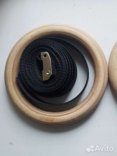 Кольца гимнастические со стропами