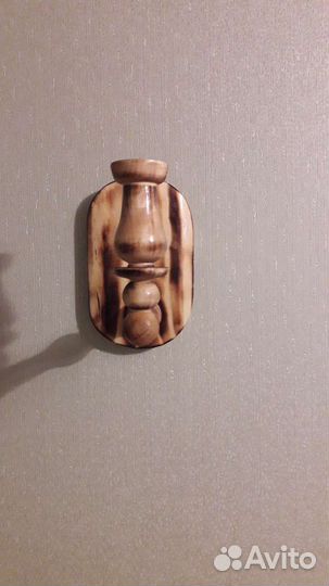 Подсвечник из дерева