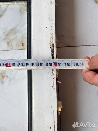 Дверь входная уличная бу пластиковая