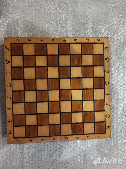Шахматы, резные, ручная работа