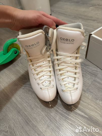 Коньки фигурные 31 размер б/у для девочки