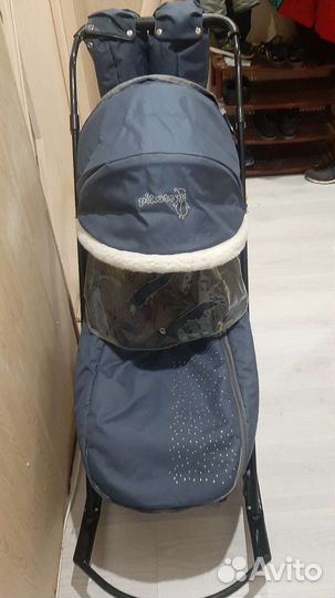 Санки коляска ника