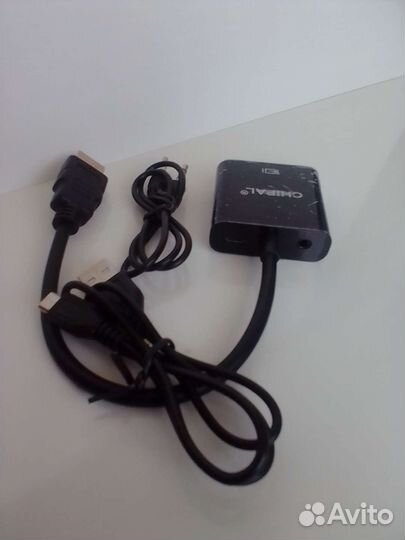 Адаптер с hdmi на VGA монитор