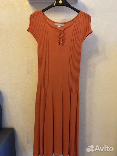 Платье вязаное летнее