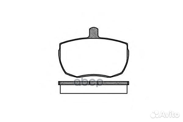 Колодки торм.дисковые 205600 Road house