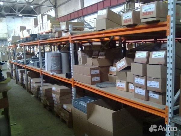 Стеллажи среднегрузовые