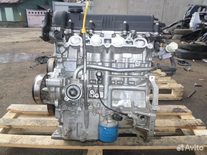 Kia rio 3 двигатель 1.6 G4FC пробег 46400 км