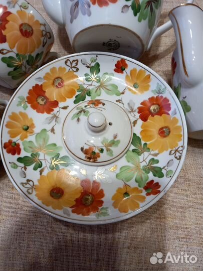 Чайная пара Песочное СССР 1954 г