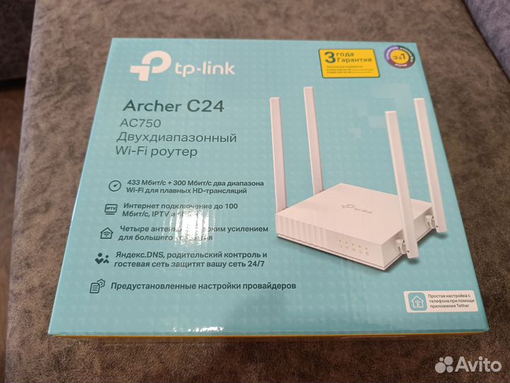 Wi-Fi роутер TP-Link Archer C24