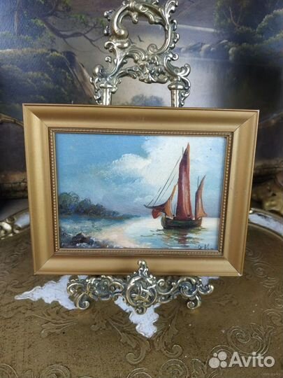 Картина маслом на холсте пейзаж