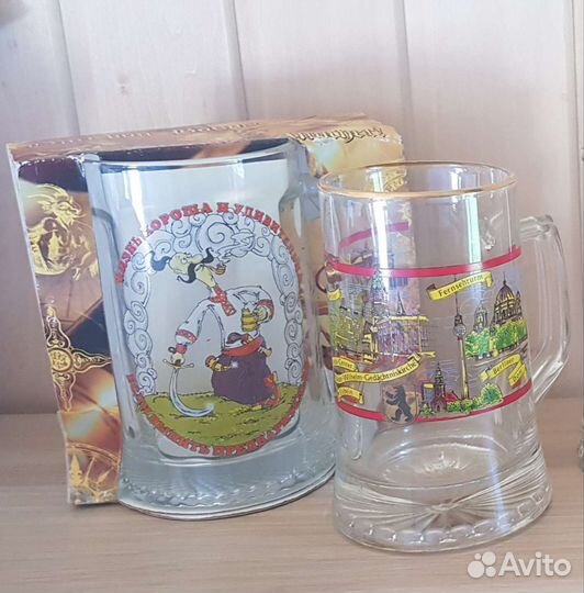 Посуда, стаканы, рюмки, кружки, вазы