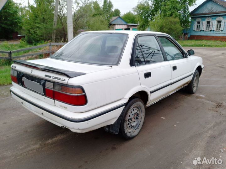 Toyota Corolla 1.3 МТ, 1988, 250 000 км