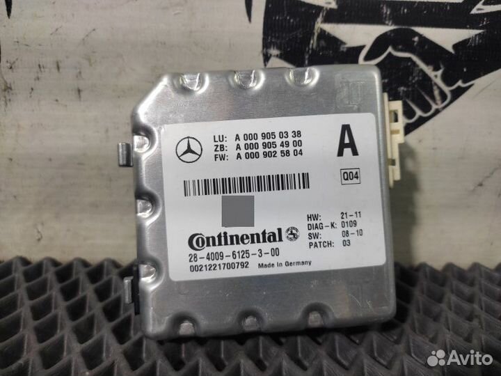 Камера лобового стекла Mercedes-Benz C-Class W204