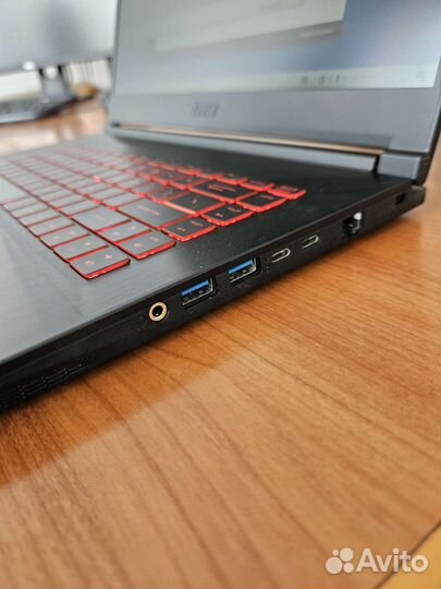 Игровой ноутбук MSI GF65 RTX 3060/I5/8GB/512/144Hz