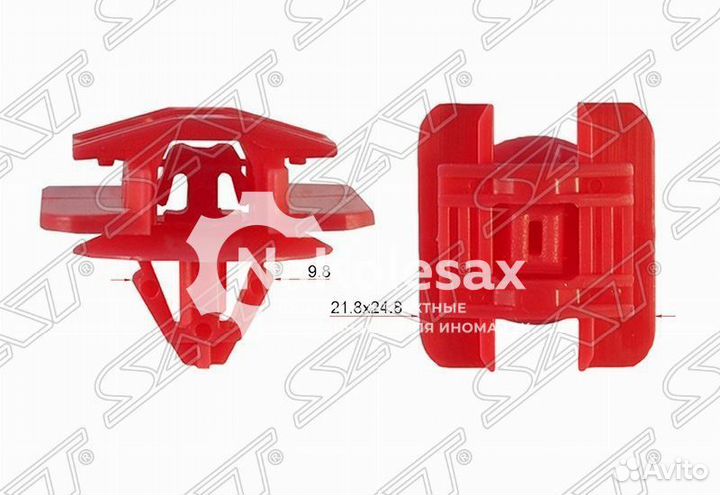 Клипса молдинга renault (1 шт.)