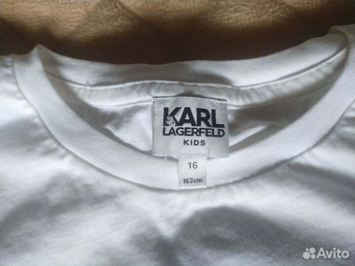 Лонгслив подростковый 162 164 karl lagerfeld унисе