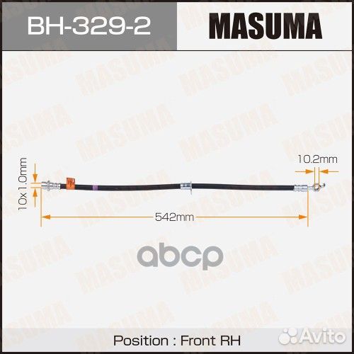 Шланг тормозной masuma T- OEM90947-02623 анал