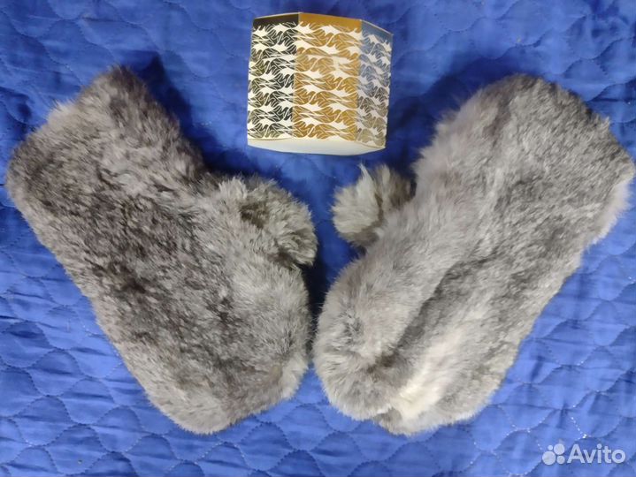 Шью варежки меховые мужские, и в наличии
