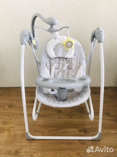 Детские качели шезлонг