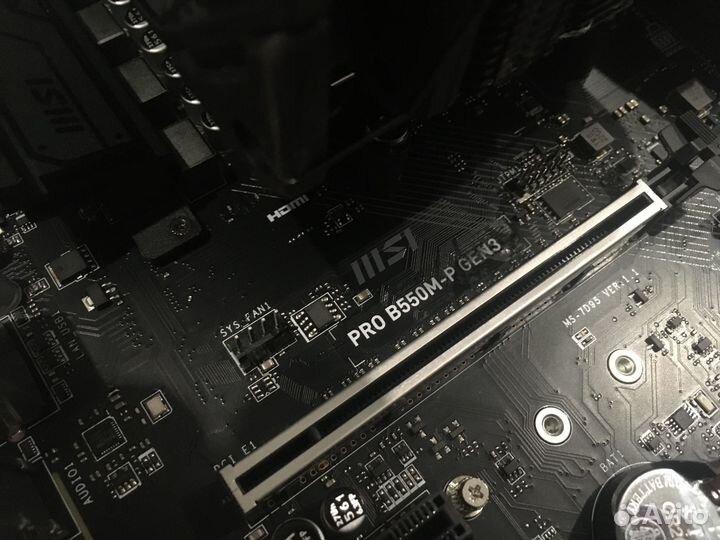 Комплект AMD Ryzen 7 2700/G.Skill 32 GB/MSI B550M