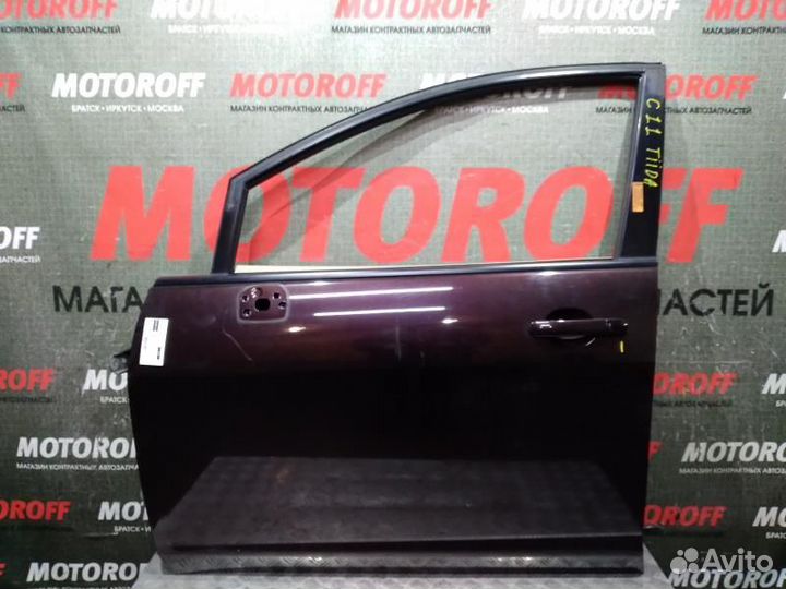 Дверь передняя левая Ниссан Тиида C11 (правы А006