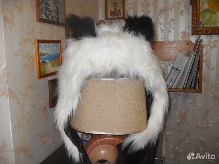 Шапка панда