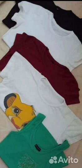 Футболки для девочки пакетом