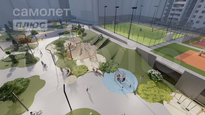 Квартира-студия, 21,9 м², 3/27 эт.