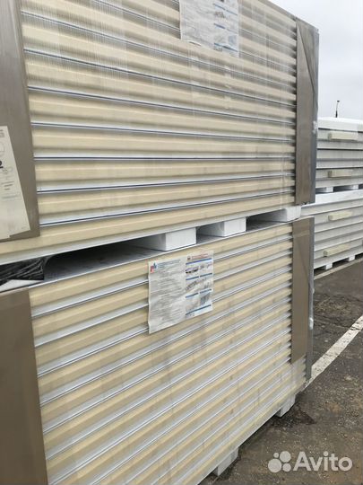 Стеновые сэндвич-панели ппс 80 мм ГОСТ 23