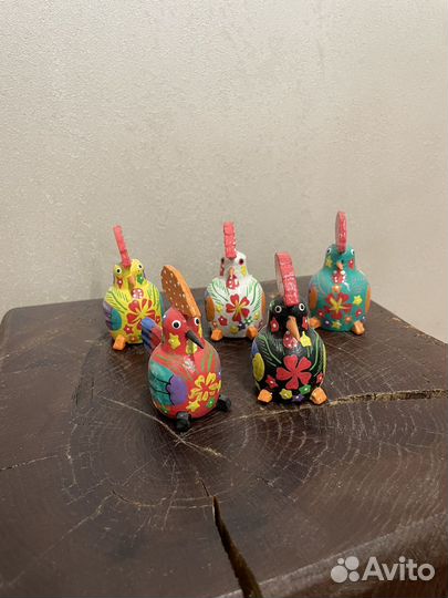 Фигурки деревянные с Бали