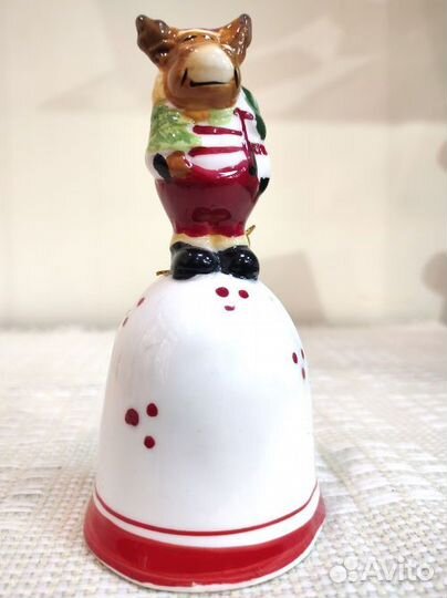 Колокольчик оленёнок, керамика
