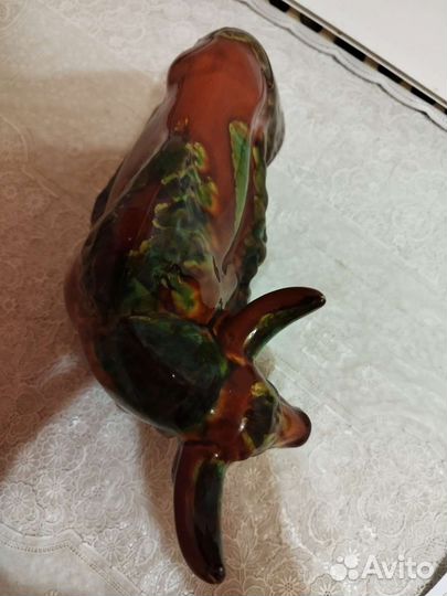 Статуэтка бык як Зик Конаково СССР 50-60год